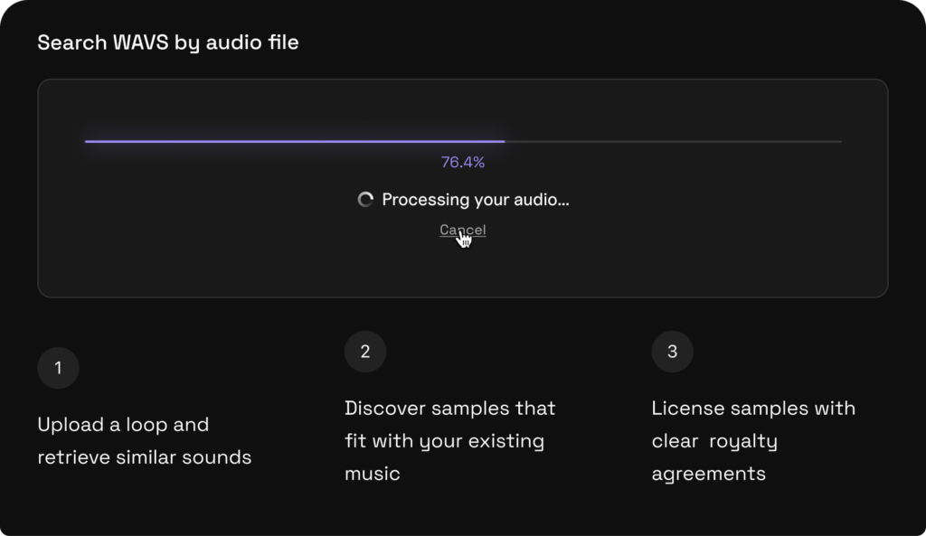 WAVS AI audio search