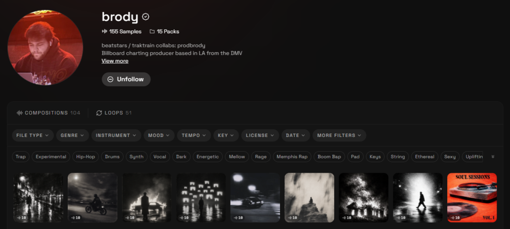 brody's WAVS profile